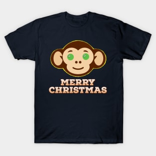 MERRY CHRISTMAS Planet Monkey Island T-Shirt